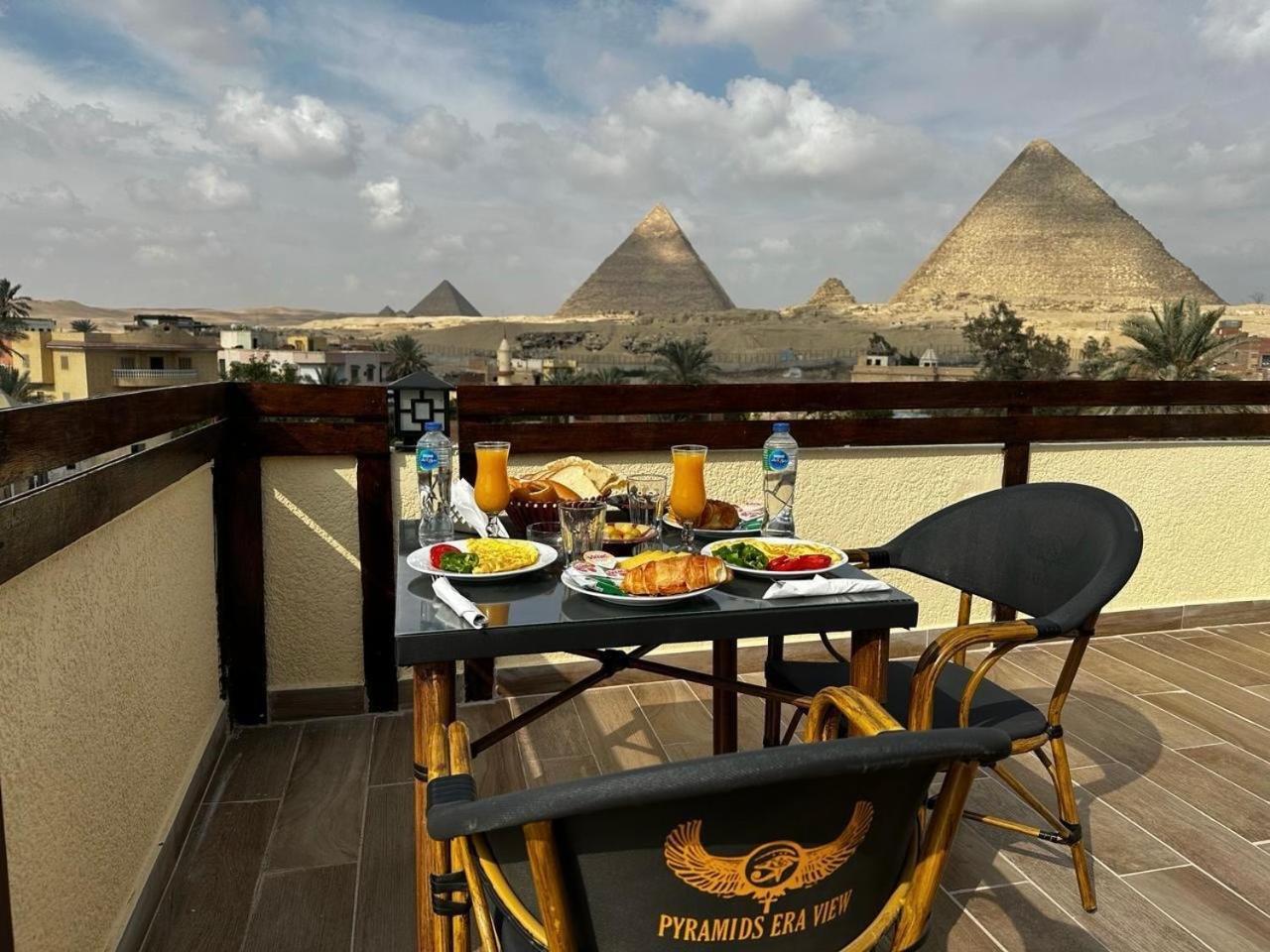 Pyramids Era View Hotel Kafrat al Jabal Exterior foto