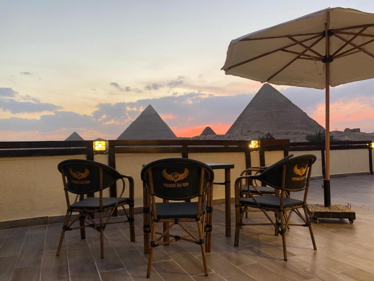 Pyramids Era View Hotel Kafrat al Jabal Exterior foto
